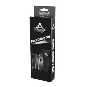 ANACONDA Blaxx Cutlery Twin 8 darabos étkező szett neoprene tokkal - CarpHunter