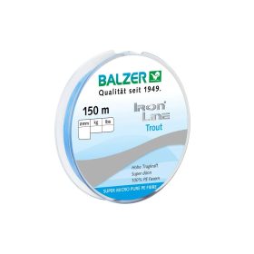 Balzer Ironline Trout 3-fach Blue 150m 0,04mm