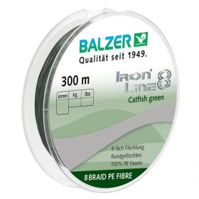 Balzer Iron Line 8 Catfish Green 300m 0,40mm