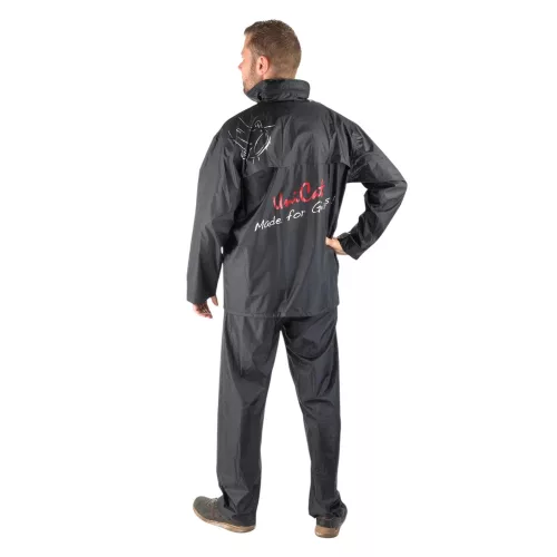 Uni Cat vízálló dzseki + nadrág szett 100% polyester PVC méret L - CarpHunter