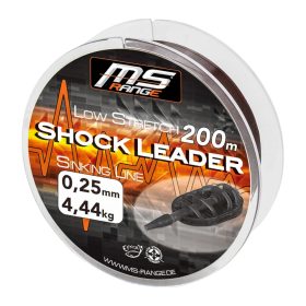 MS RANGE monofil sülyedő előke zsinór 0,25mm