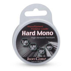   IRON CLAW Hard Mono ragadozóhalas monofil előkeszinór / 25m 