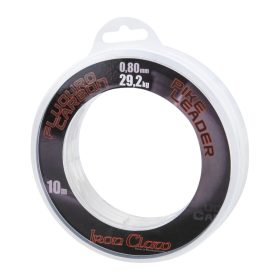   IRON CLAW FluoroCarbon Pike Leader csukázó előke / 0,80mm / 10m / 29,20kg