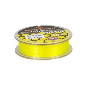 IRON TROUT fonott zsinór Yellow 150m