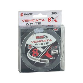 Uni Cat Vencata White 8X fonott zsinór 0,50mm