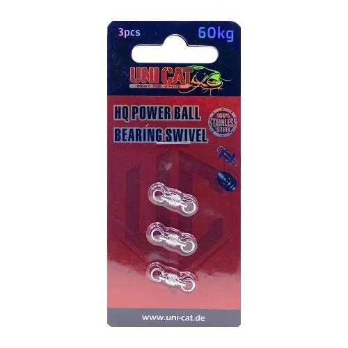 UNI CAT HQ Power Ball Bearing Swivel golyóscsapágyas forgó 60kg - CarpHunter