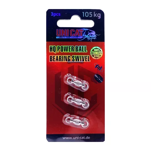 UNI CAT HQ Power Ball Bearing Swivel golyóscsapágyas forgó 105kg - CarpHunter