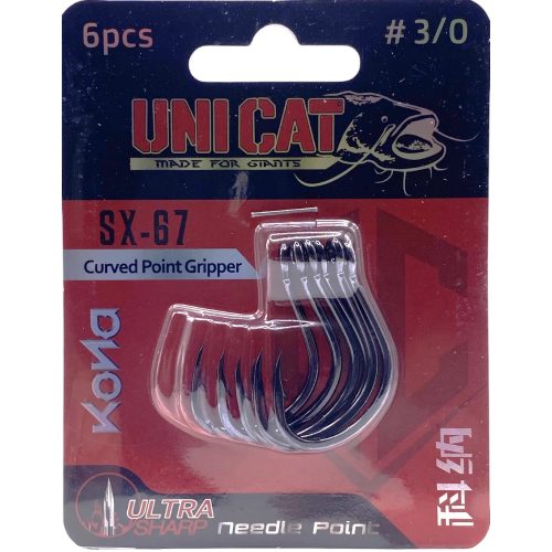UNI CAT SX-67 Curved Point Gripper 3/0