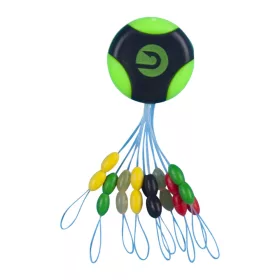 SAENGER Szilikon stopper multicolor ovál S-s méret - CarpHunter