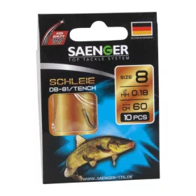 SAENGER Tench előkötött horog 12-es méret - CarpHunter