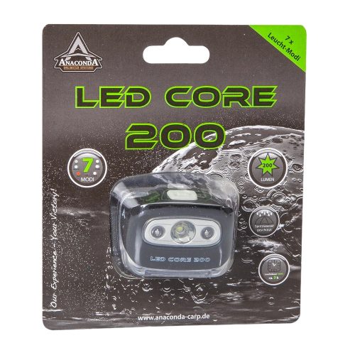 ANACONDA LED-Core 200 - fejlámpa