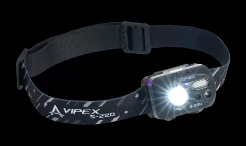 ANACONDA Headlamp Vipex S-220 - led fejlámpa - CarpHunter