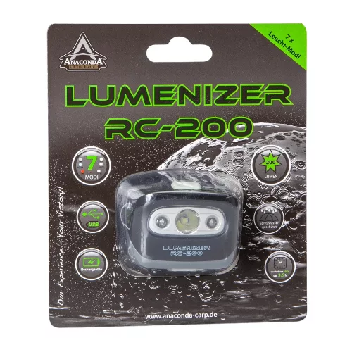 ANACONDA Lumenizer RC-200 - fejlámpa - CarpHunter