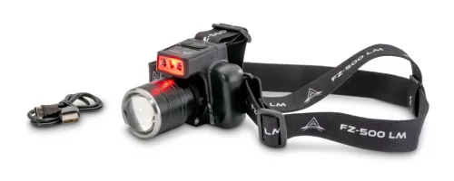 ANACONDA FZ-500LM 500 lumenes, szenzoros fejlámpa zoom funkcióval - CarpHunter