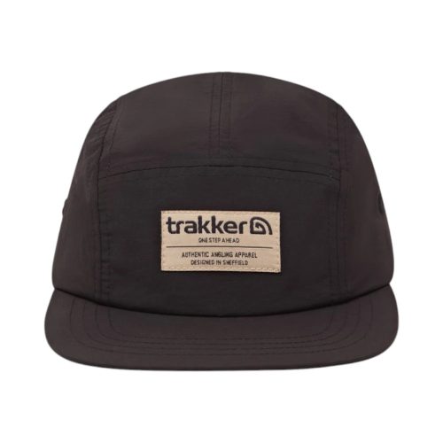 Trakker 5 Panel Black Cap
