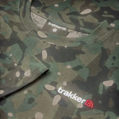 Trakker CR Camo T-Shirt size XXL - Trakker terepmintás póló
