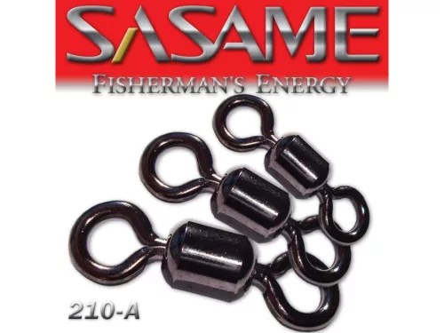 SASAME Extra erős hordós forgó - Black - 3/0 - CarpHunter