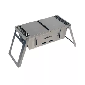 Trakker Armolife SS Folding BBQ - Összecsukható rozsdamentes BBQ sütő - CarpHunter