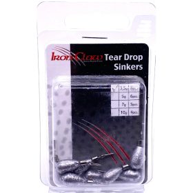 IRON CLAW Tear Drop Shot Sinker ólom 