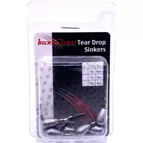 IRON CLAW Tear Drop Shot Sinker ólom - CarpHunter