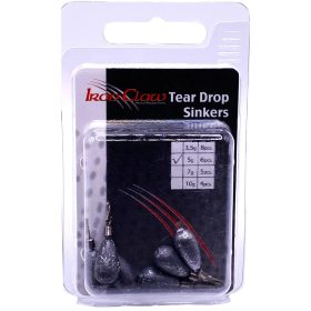 IRON CLAW Tear Drop Sinker ólom 5g / 6db