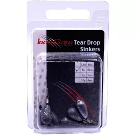 IRON CLAW Tear Drop Sinker ólom 5g / 6db - CarpHunter