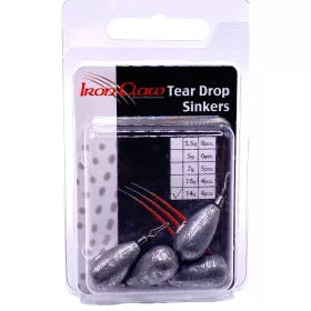 IRON CLAW Tear Drop Sinker ólom 14g / 4db - CarpHunter