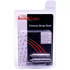 IRON CLAW Finesse Drop Shot ólom 14g / 3db - CarpHunter