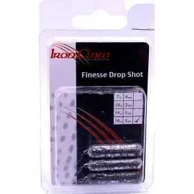IRON CLAW Finesse Drop Shot ólom 18g / 3db - CarpHunter
