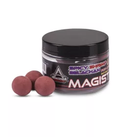 ANACONDA Magist Balls PopUp Spicy Shrimp - Fűszeres rák ízesítésű lebegő horogcsali 16mm - CarpHunter