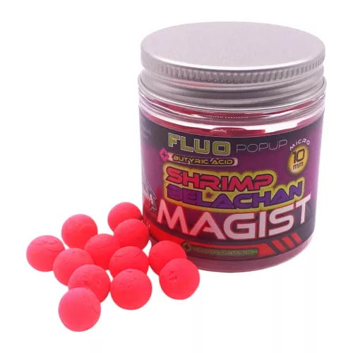 ANACONDA Magist Micro Fluo Pop Up - 10mm-s Shrimp-Belachan ízesítésű pop up - CarpHunter