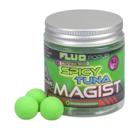 ANACONDA Magist Micro Fluo Pop Up Spicy Tuna - 14mm fűszeres tonfal ízesítésű pop up - CarpHunter