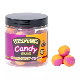 ANACONDA Candy Fluo Wafter 20mm Pineapple-Plum - Ananász-Szilva balanszírozott horogcsali - CarpHunter
