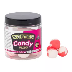 ANACONDA Candy Fluo Wafter 20mm Strawberry-Coco - Eper-Kókusz balanszírozott horogcsali - CarpHunter