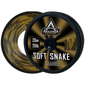 ANACONDA Soft Snake Leader - bevonatos előkezsinór 20lb - CarpHunter