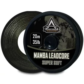Anaconda szuper puha, fonott leadcore előkezsinór  45lb / 20m - CarpHunter