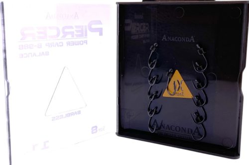 ANACONDA Piercer Pow.C. B-988 - szakállnélküli horog 8-as méret