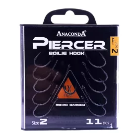 ANACONDA Piercer Boilie Hook - mikroszakállas horog - CarpHunter