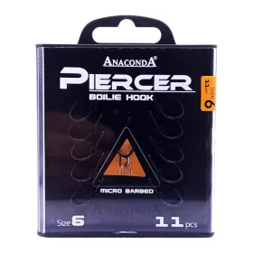 ANACONDA Piercer Boilie Hook - mikroszakállas horog 6-os méret - CarpHunter