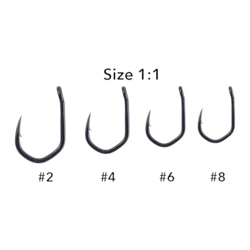 ANACONDA Piercer Wide Gape Micro Barb - mikroszakállas horog 6-os méret - CarpHunter