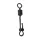 ANACONDA Camou Easy Power Lock Swivel forgókapocs - CarpHunter