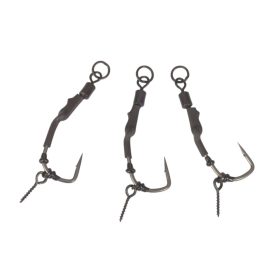   ANACONDA Piercer Ronnie Rig Angle 90 TGX Micro Barb  - mikroszakállas ronnie rig horog 8-as méret