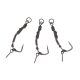 ANACONDA Piercer Ronnie Rig Angle 90 TGX Micro Barb  - mikroszakállas ronnie rig horog 8-as méret