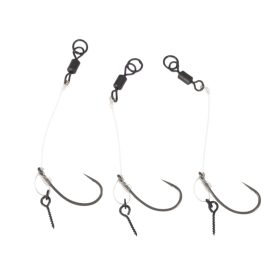   ANACONDA Piercer Chod Rig Curve Shank - mikroszakállas előkötött pontyozó horog  8-as méret