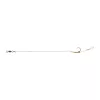 ANACONDA Piercer AT Snowman B-988 Wide Gape Rig Micro Barb -  előkötött mikro szakállas horog 35lb 4-es méret - CarpHunter