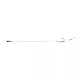ANACONDA Piercer AT Snowman B-988 Wide Gape Rig Micro Barb -  előkötött mikro szakállas horog 35lb 8-as méret - CarpHunter