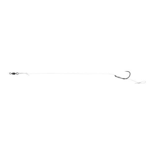 ANACONDA Piercer Mono Classic Power Carp C4 Rig Micro Barb -  előkötött mikro szakállas horog 35lb fluorocarbon 6-es méret 