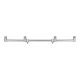 ANACONDA Gunmetal 4 Rod Goal Post Buzzer 60cm