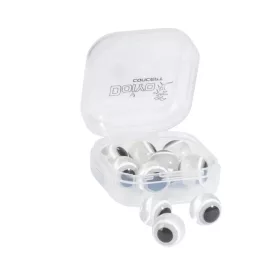 DOIYO S'zuki Eyed Glass Beads White üveggyöngy 8mm / 12db - CarpHunter