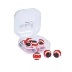 DOIYO S'zuki Eyed Glass Beads Red üveggyöngy - CarpHunter
